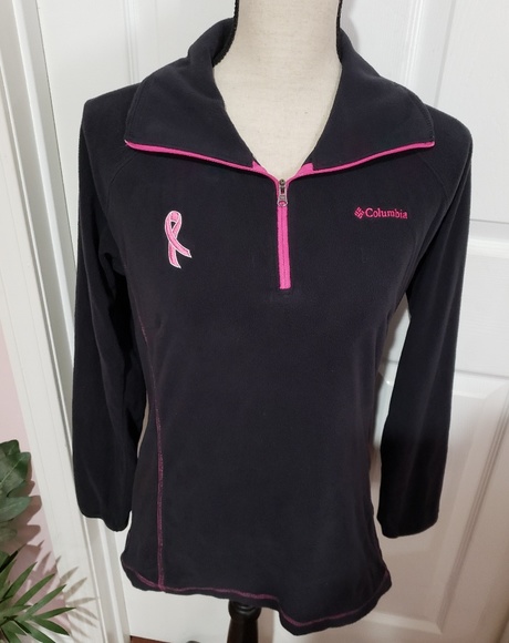 Columbia Tops - Columbia Breast Cancer Pink Ribbon Fleece